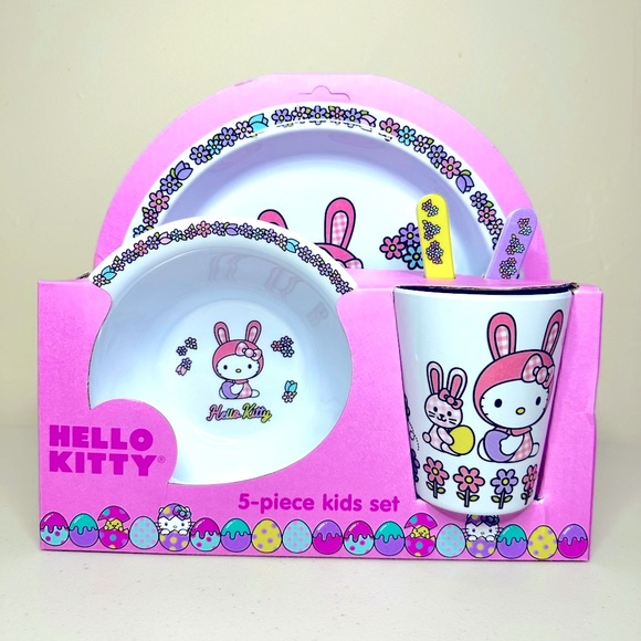 Adorable Hello Kitty Easter Edition 5 piece kids set - Picture 1 of 3